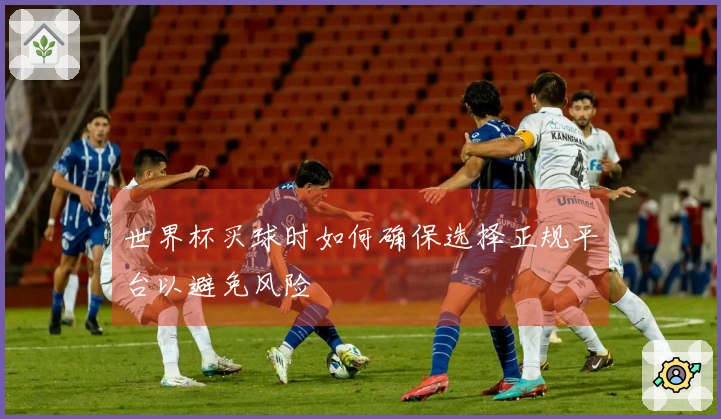 世界杯买球时如何确保选择正规平台以避免风险
